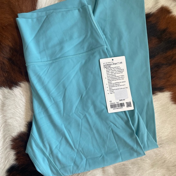 lululemon align hr pant 25” size 12 - Picture 2 of 4
